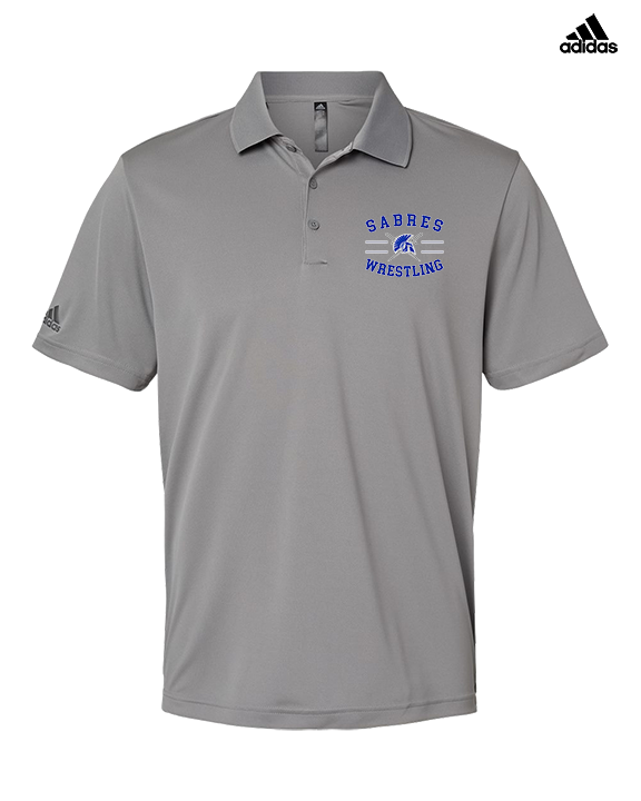 Sumner Academy Wrestling Curve - Mens Adidas Polo