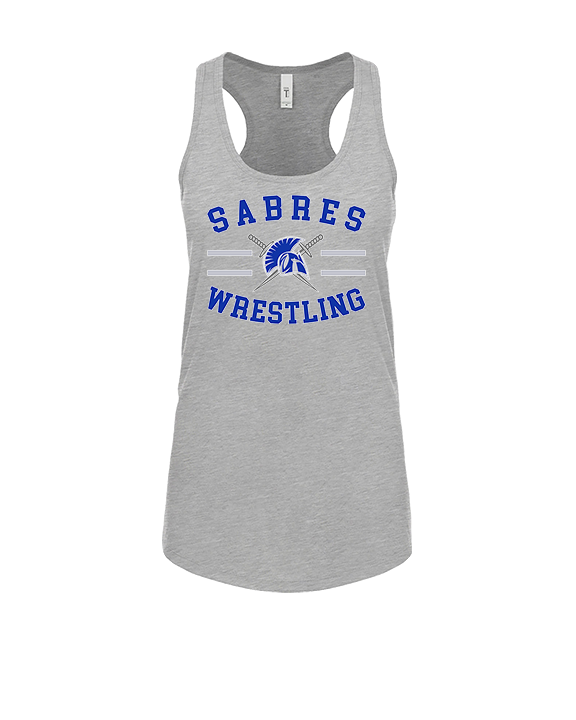 Sumner Academy Wrestling Curve - Womens Tank Top