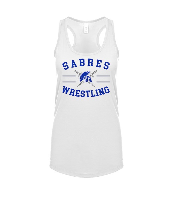 Sumner Academy Wrestling Curve - Womens Tank Top