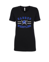 Sumner Academy Wrestling Curve - Womens Vneck