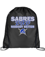 Sumner Academy Wrestling Dad - Drawstring Bag