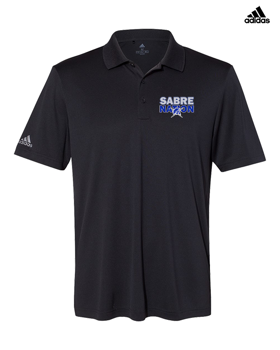 Sumner Academy Wrestling Nation - Mens Adidas Polo