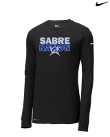 Sumner Academy Wrestling Nation - Mens Nike Longsleeve