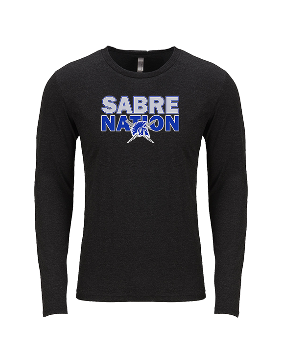 Sumner Academy Wrestling Nation - Tri-Blend Long Sleeve