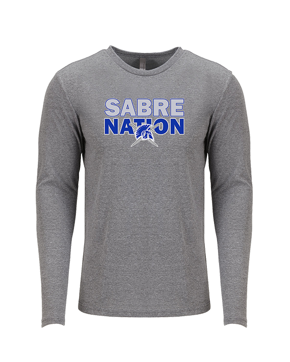 Sumner Academy Wrestling Nation - Tri-Blend Long Sleeve