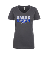 Sumner Academy Wrestling Nation - Womens Vneck