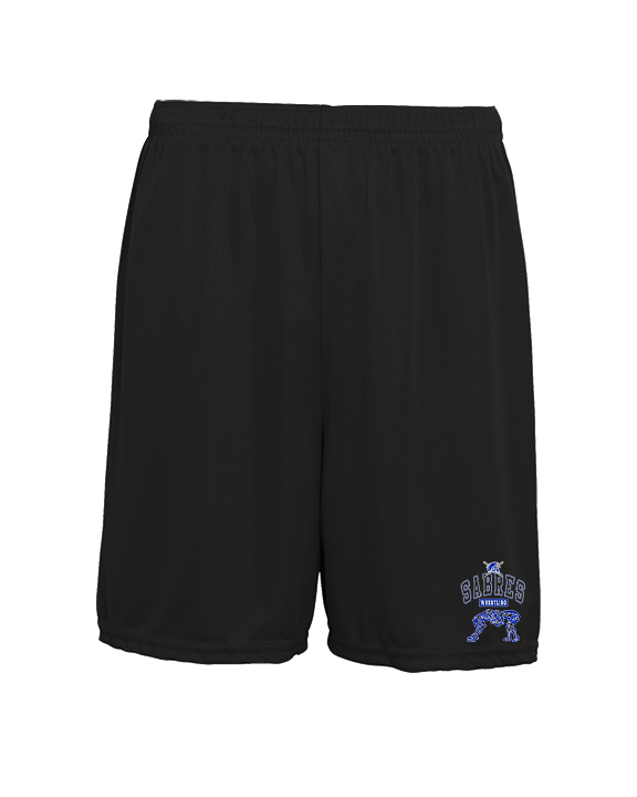 Sumner Academy Wrestling Outline - Mens 7inch Training Shorts