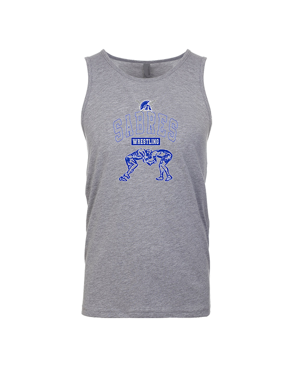 Sumner Academy Wrestling Outline - Tank Top