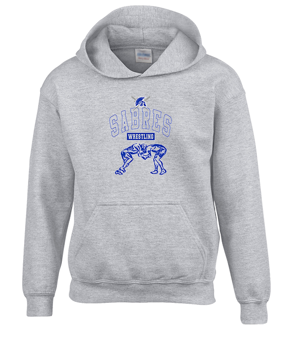 Sumner Academy Wrestling Outline - Unisex Hoodie