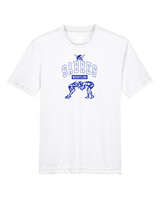 Sumner Academy Wrestling Outline - Youth Performance Shirt