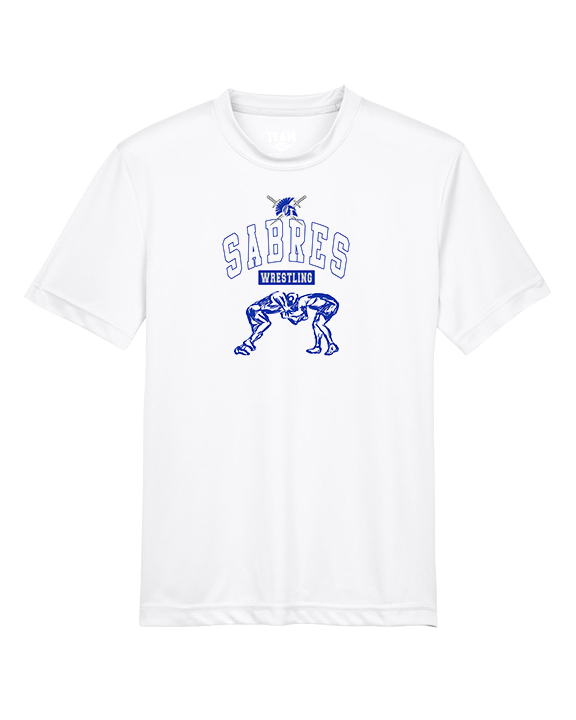 Sumner Academy Wrestling Outline - Youth Performance Shirt