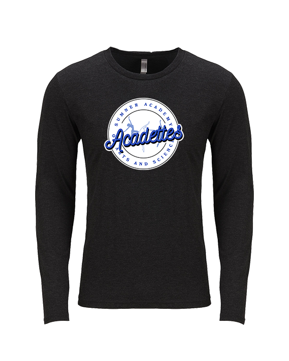 Sumner Acadettes Dance Logo - Tri-Blend Long Sleeve