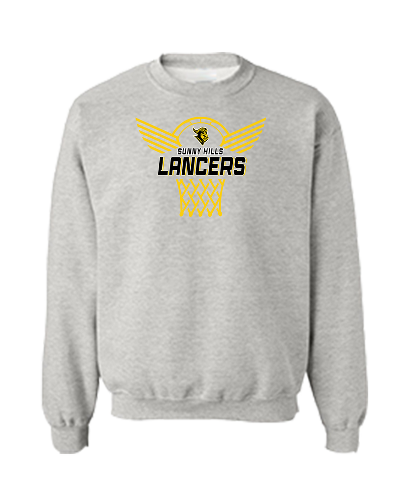 Sunny Hills HS Nothing But Net - Crewneck Sweatshirt