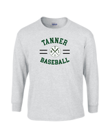 Tanner HS Baseball Curve - Mens Basic Cotton Long Sleeve