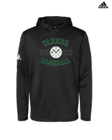 Tanner HS Baseball Curve - Adidas Men's Hooded Sweatshirt