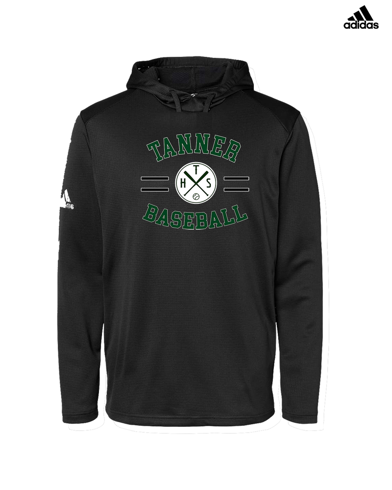 Tanner HS Baseball Curve - Adidas Men's Hooded Sweatshirt