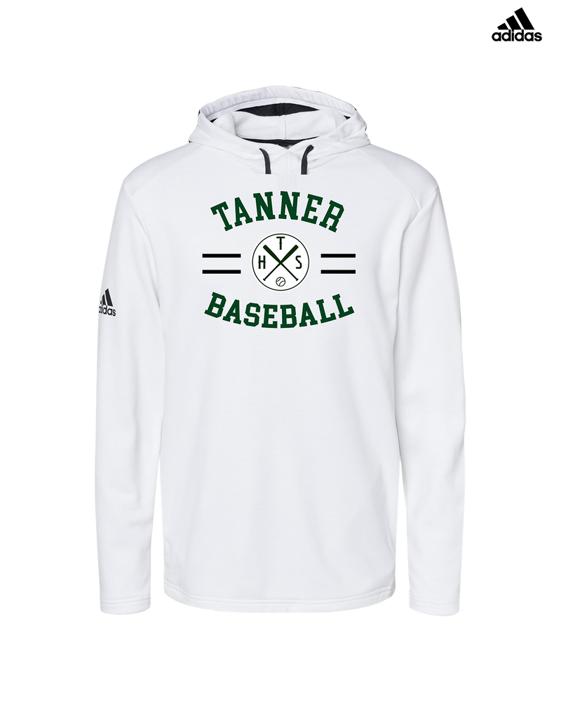 Tanner HS Baseball Curve - Adidas Men's Hooded Sweatshirt