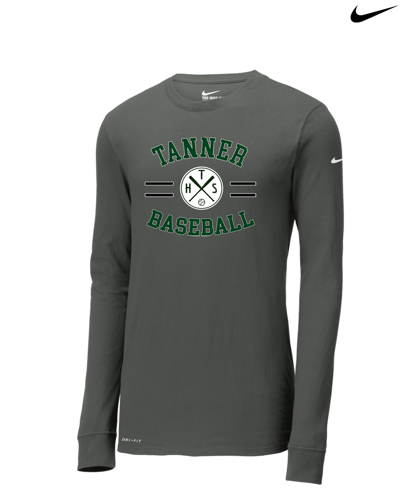 Tanner HS Baseball Curve - Nike Dri-Fit Poly Long Sleeve