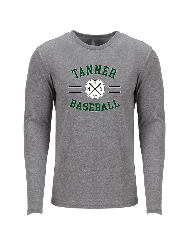 Tanner HS Baseball Curve - Tri Blend Long Sleeve