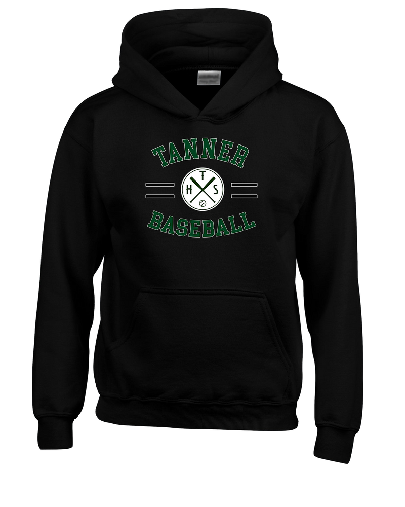 Tanner HS Baseball Curve - Cotton Hoodie