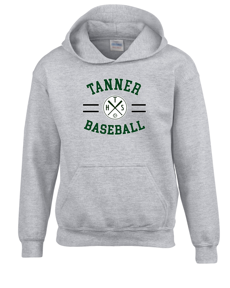 Tanner HS Baseball Curve - Cotton Hoodie