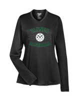 Tanner HS Baseball Curve - Womens Performance Long Sleeve