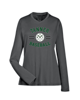 Tanner HS Baseball Curve - Womens Performance Long Sleeve