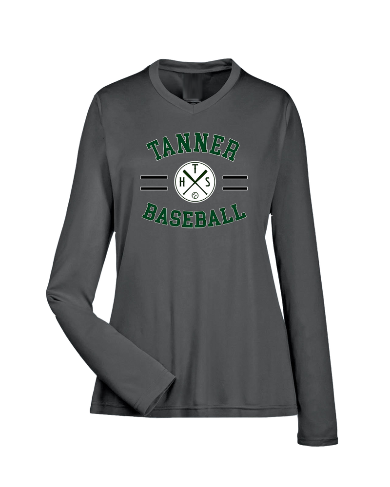 Tanner HS Baseball Curve - Womens Performance Long Sleeve