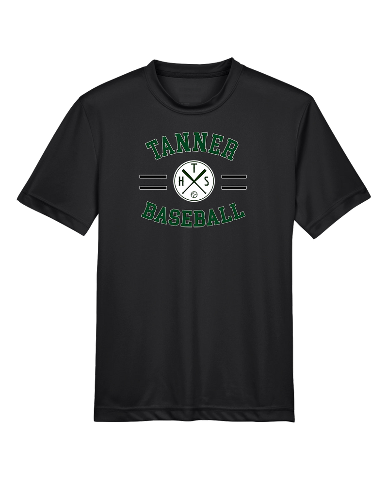 Tanner HS Baseball Curve - Youth Performance T-Shirt