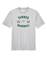 Tanner HS Baseball Curve - Youth Performance T-Shirt