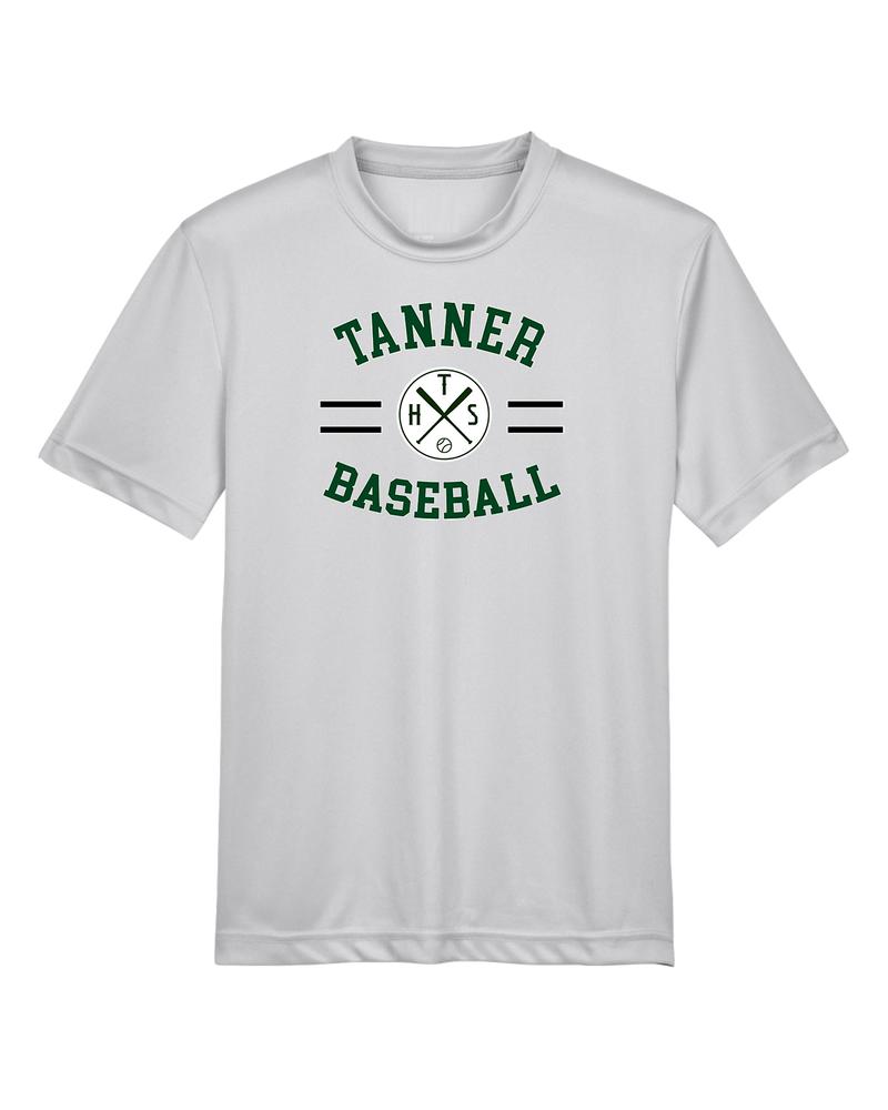 Tanner HS Baseball Curve - Youth Performance T-Shirt