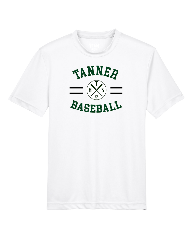 Tanner HS Baseball Curve - Youth Performance T-Shirt