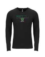 Tanner HS Baseball Cut - Tri Blend Long Sleeve