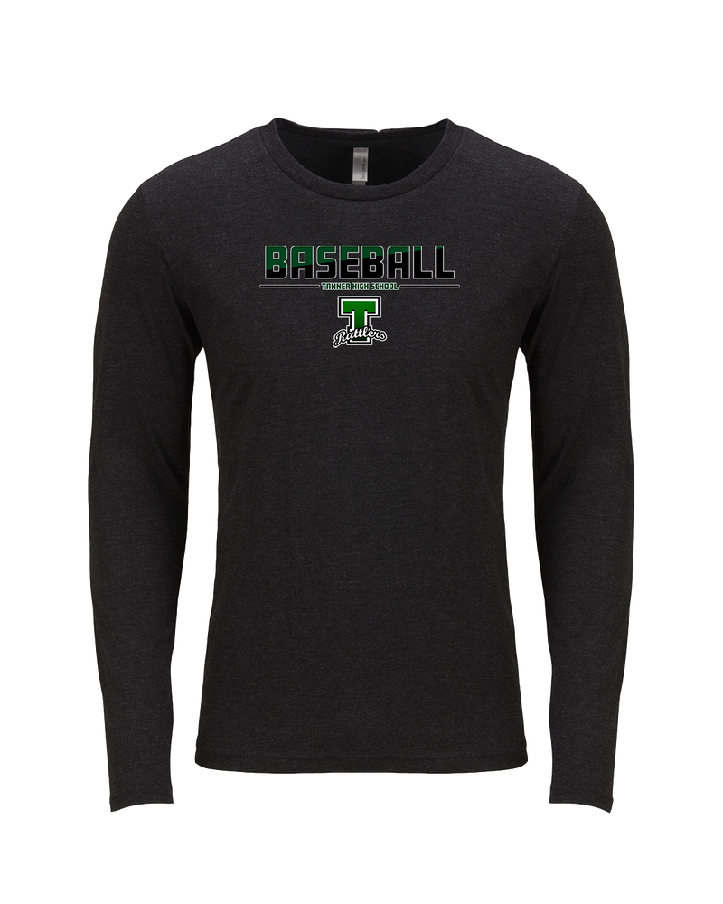 Tanner HS Baseball Cut - Tri Blend Long Sleeve