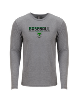 Tanner HS Baseball Cut - Tri Blend Long Sleeve