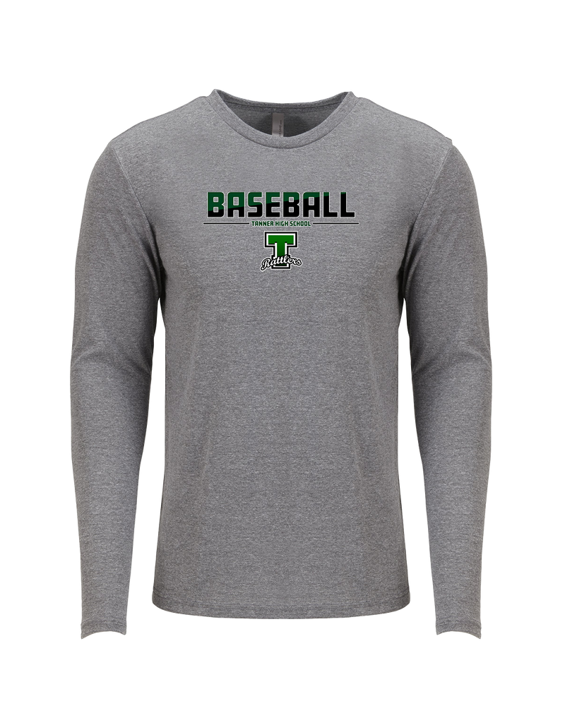 Tanner HS Baseball Cut - Tri Blend Long Sleeve