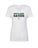 Tanner HS Baseball Nation - Womens V-Neck