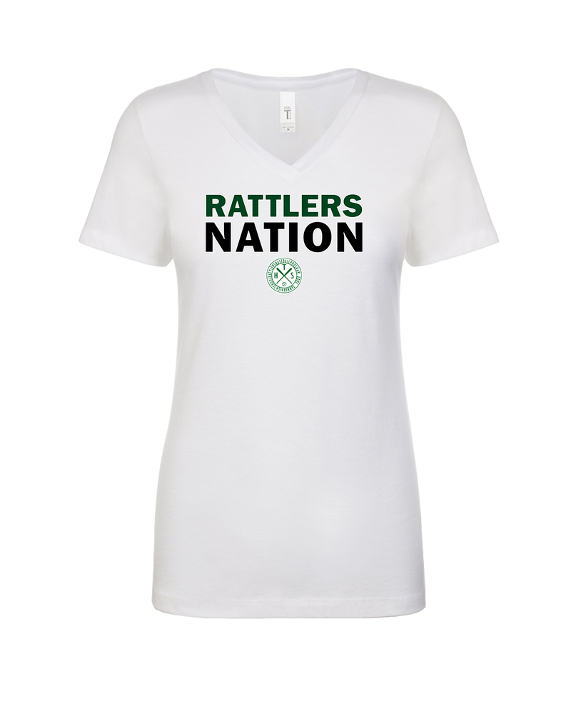 Tanner HS Baseball Nation - Womens V-Neck