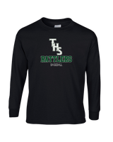 Tanner HS Baseball Shadow - Mens Basic Cotton Long Sleeve