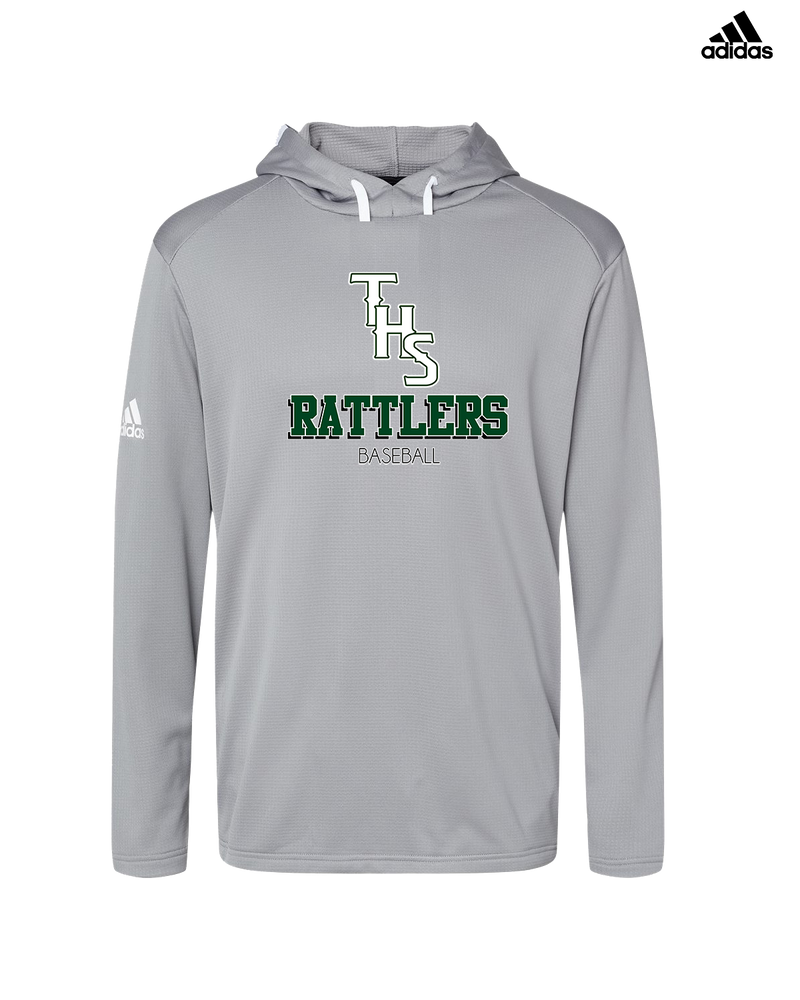 Tanner HS Baseball Shadow - Adidas Men's Hooded Sweatshirt