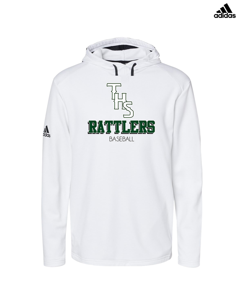 Tanner HS Baseball Shadow - Adidas Men's Hooded Sweatshirt