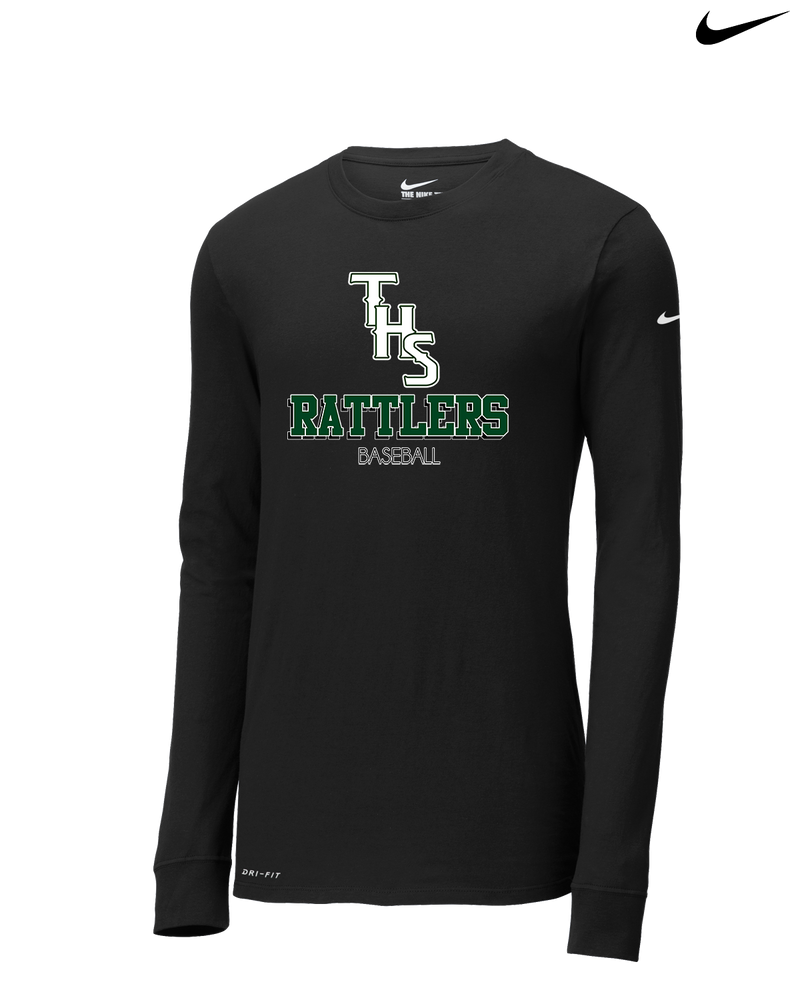 Tanner HS Baseball Shadow - Nike Dri-Fit Poly Long Sleeve