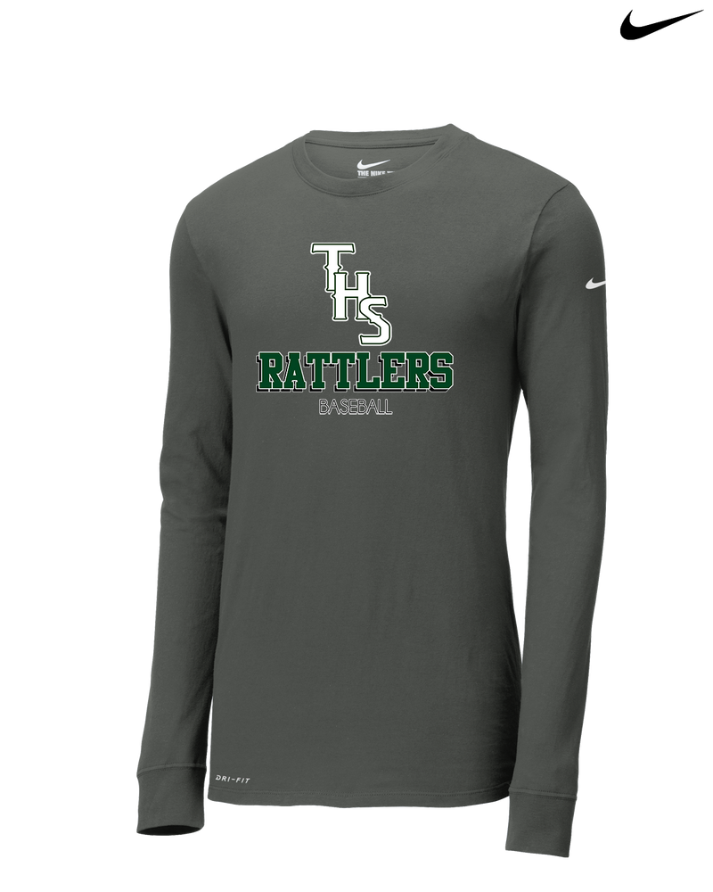 Tanner HS Baseball Shadow - Nike Dri-Fit Poly Long Sleeve