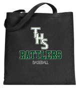 Tanner HS Baseball Shadow - Tote Bag