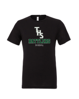 Tanner HS Baseball Shadow - Mens Tri Blend Shirt