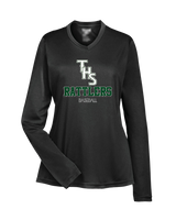 Tanner HS Baseball Shadow - Womens Performance Long Sleeve