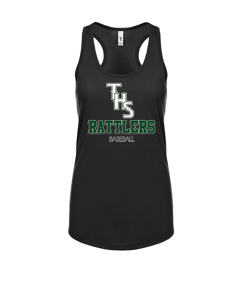 Tanner HS Baseball Shadow - Womens Tank Top