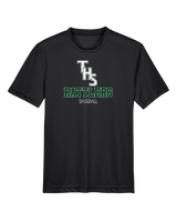 Tanner HS Baseball Shadow - Youth Performance T-Shirt