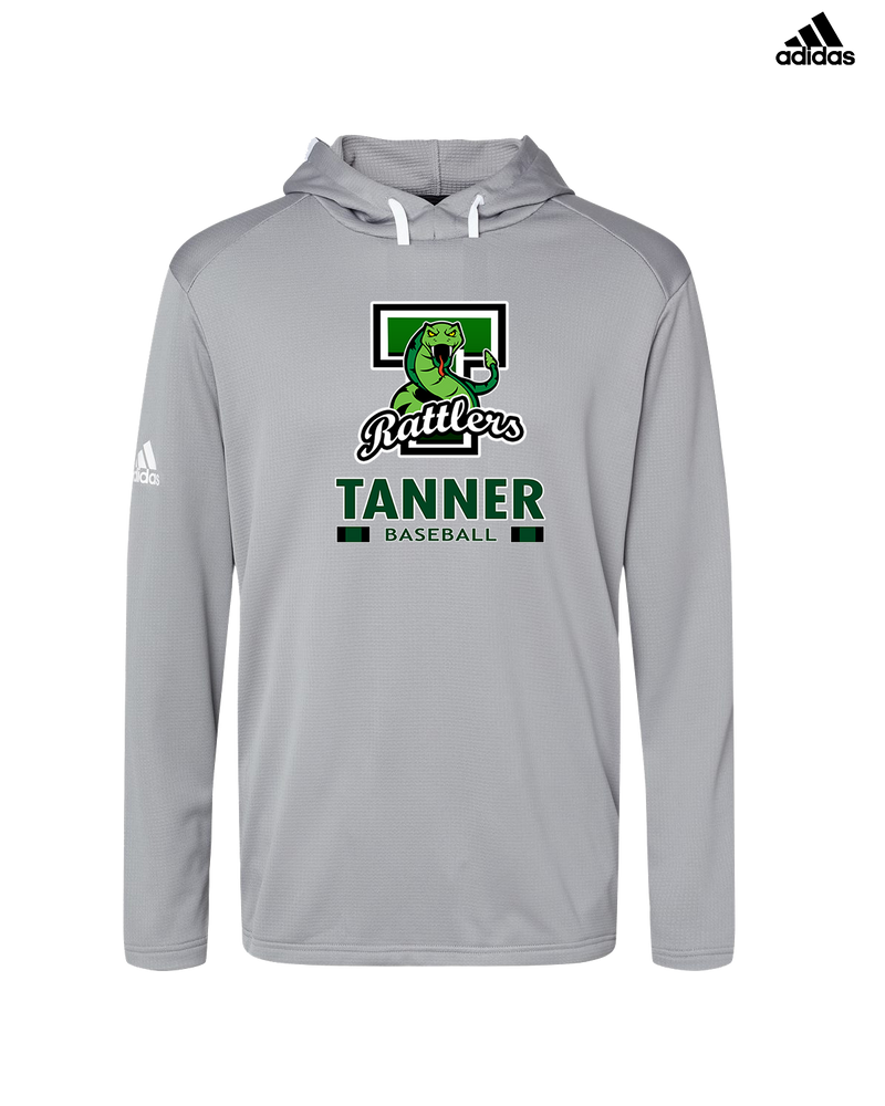 Tanner HS Baseball Stacked - Adidas Men's Hooded Sweatshirt