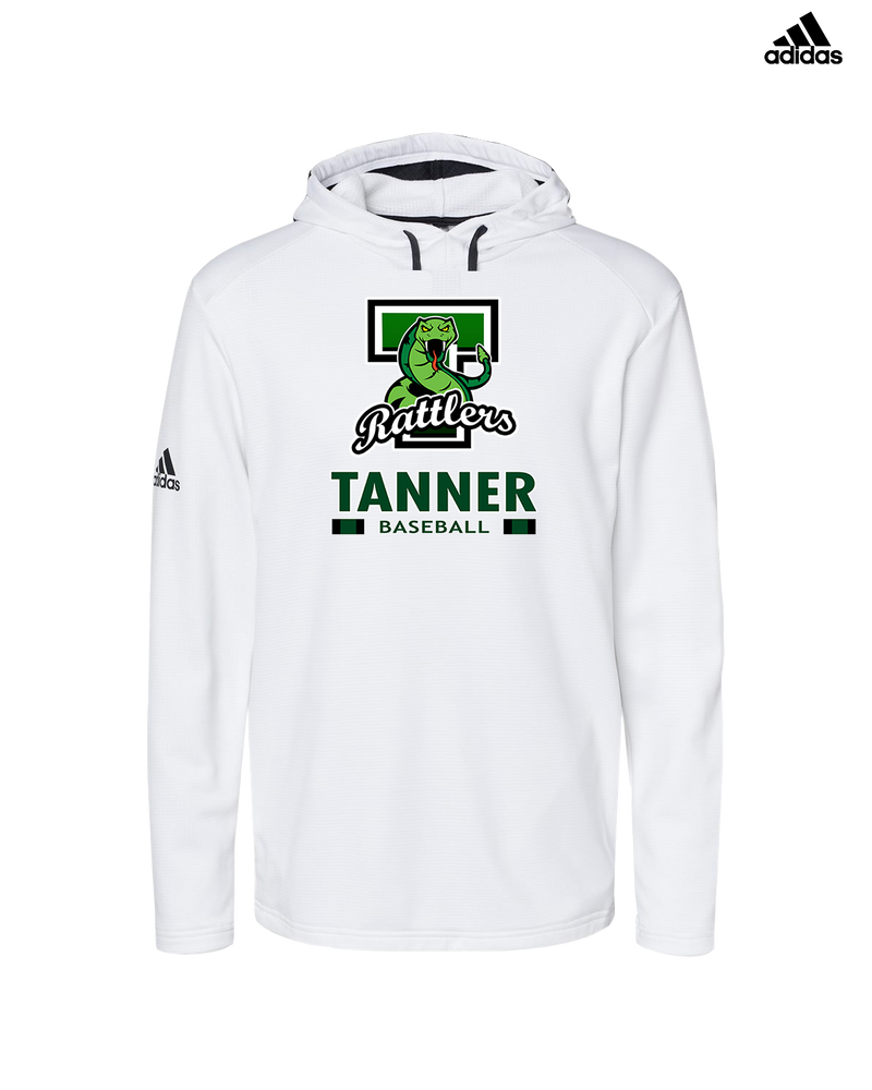 Tanner HS Baseball Stacked - Adidas Men's Hooded Sweatshirt